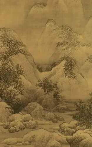 宋 范宽 雪景寒林图 高清大图