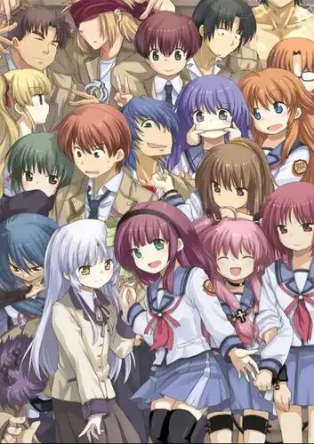 求angel beats! 的2张全体合照