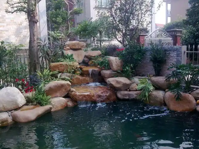 假山鱼池