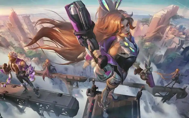 英雄联盟·赏金猎人·厄运小姐·活动桌面