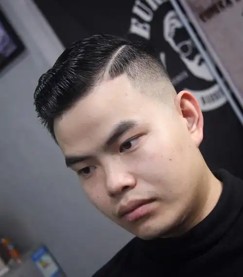 发型分享男士美式油头