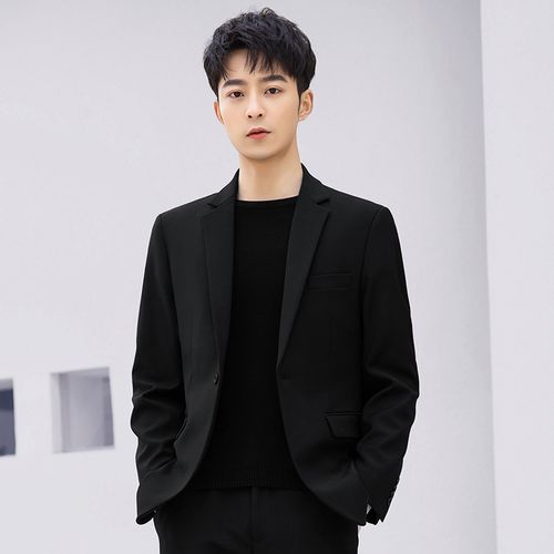 休闲西装外套男韩版潮流修身上衣单件春季小西服套装痞帅商务正装