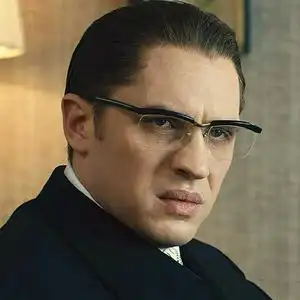 新款汤姆哈迪传奇西装暴徒同款近视眼镜框男半框可配镜片平光镜架