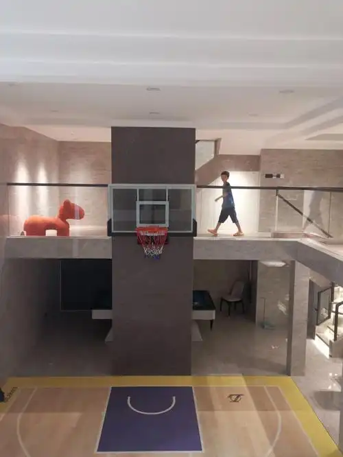 醉美地下室篮球场每个男人的梦想