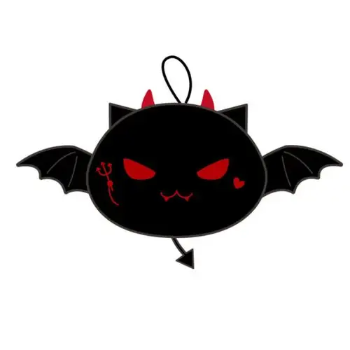 漫趣动漫周边 小恶魔系列 毛绒零钱包二次元钱包卡通迷你可爱卡包