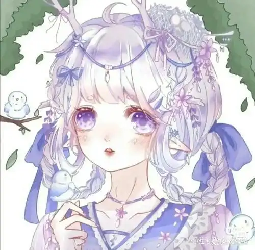 少女系列头像摩羯