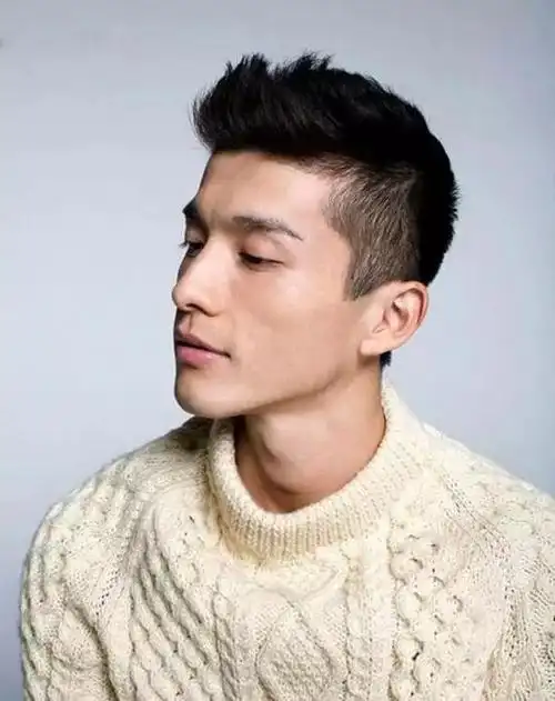 男生清爽帅气短发图片,短发图片,发型图片