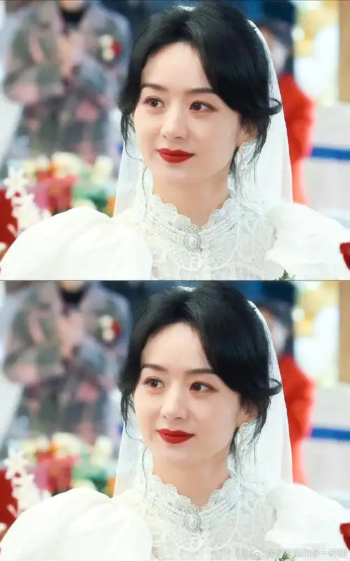 赵丽颖许半夏白色婚纱造型##赵丽颖许半夏婚纱造型##赵丽颖风吹半夏