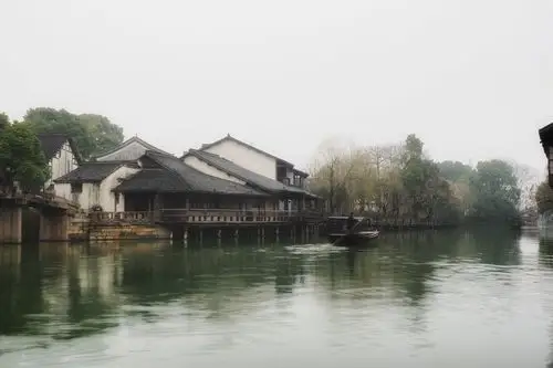 【小桥流水,烟雨江南摄影图片】风光摄影_摄即是空间_太平洋电脑网