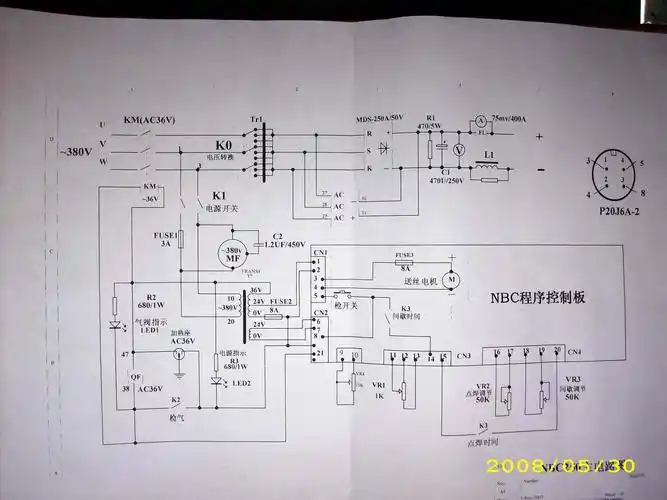 nbc-250 抽头式二保焊机diy (一)抽头式二氧化碳焊机的几大特点 1