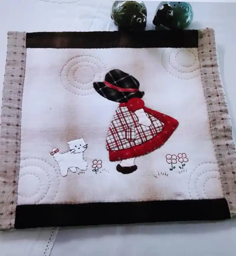 国外布艺美图分享#布艺手工 #我的手工布艺 #贴布绣  #生 - 抖音