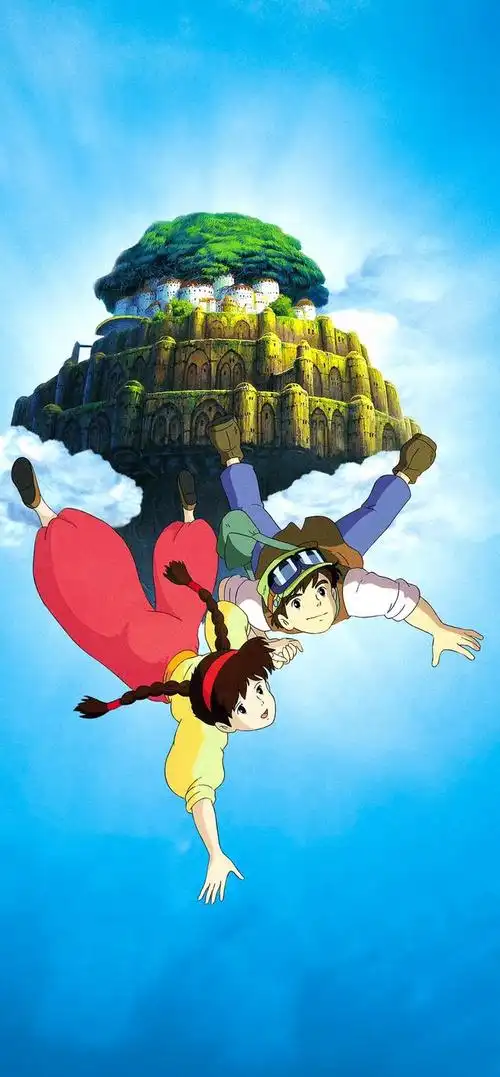 宫崎骏动画电影《天空之城》插画欣赏