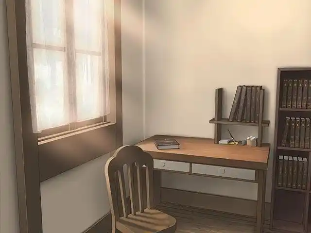 【场景 - 原画】书房