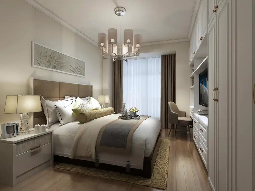 现代四居室125平米30万-葛洲坝玖珑府装修案例-合肥房天下家居装修网