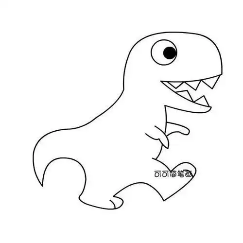恐龙所有简笔画怎么画