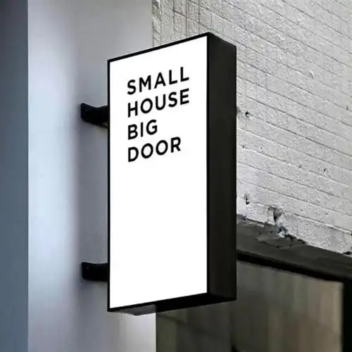 户外广告灯箱创意奶茶店内外墙壁维修店面馆店铺壁挂式理