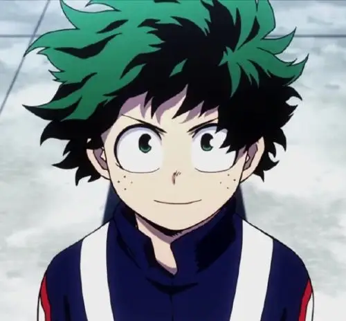 《我的英雄学院》绿谷头像,好可爱呢