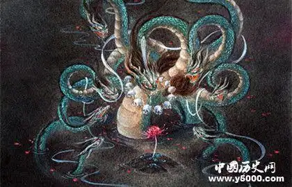 水里不少怪兽都嫌热待不下去了,跳到岸上来见人就吃,九婴就是其中之一