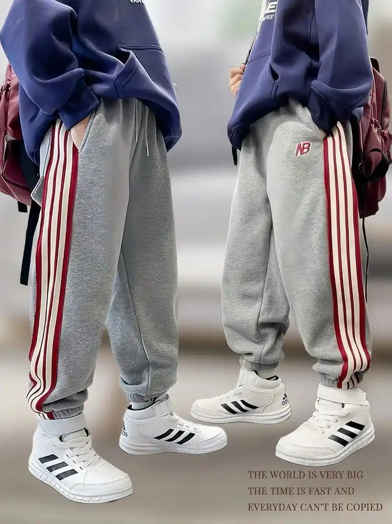 男童休闲宽松运动裤!我的小朋友都爱穿它!柔软舒适的棉质面料, - 抖音