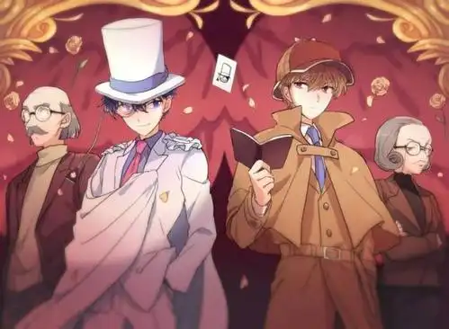 名侦探柯南:怪盗基德和柯南的巅峰对决!两大挂逼主角手段全出