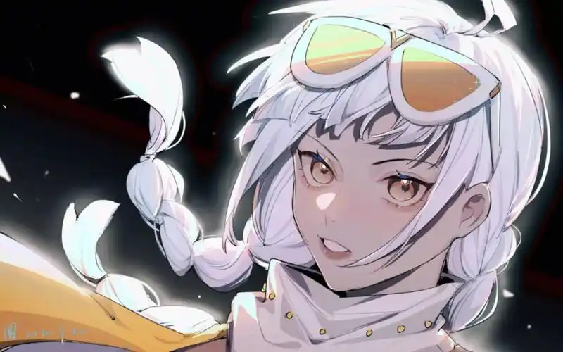 阑怎么没人画光遇麻花辫小妹妹