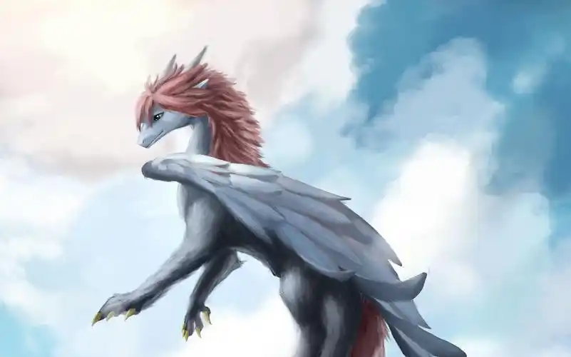 【绘画】画一只白龙小姐姐