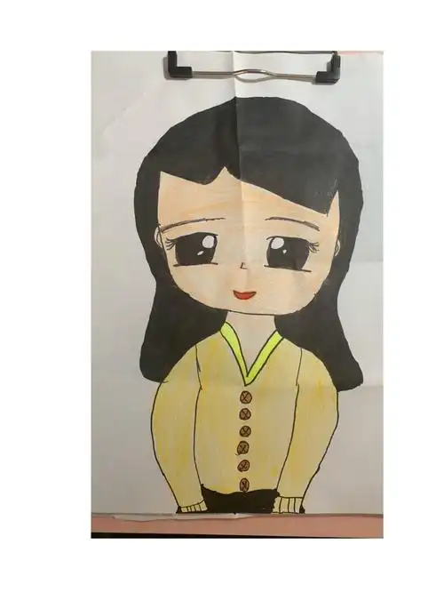 2号庄靖雯——端庄美丽的妈妈跃然纸上