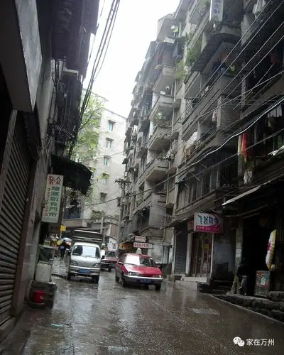 2003年万州街头高清老照片我看到了高笋塘的流杯仙子