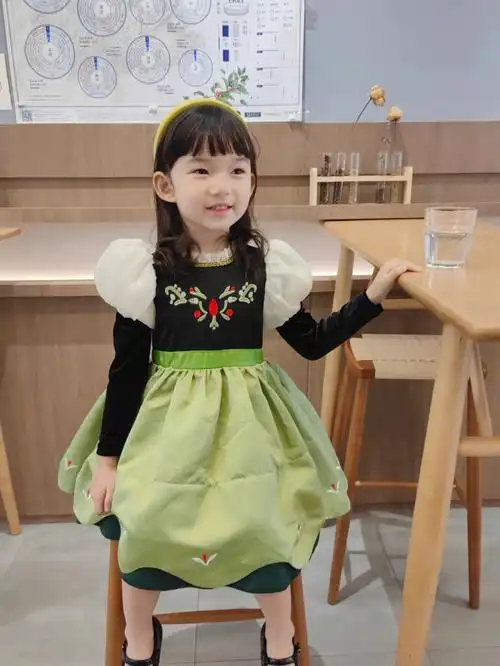 幼儿园女童穿搭秋季连衣裙合集