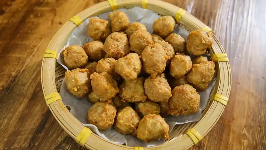 干炸丸子的做法