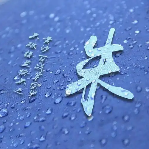 50张水滴风格头像,写上姓氏,火遍朋友圈!