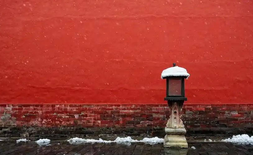 2017年,北京,故宫宫墙 视觉中国 资料图