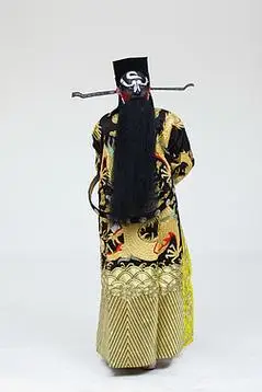 包公京剧脸谱摄影图|京剧包公