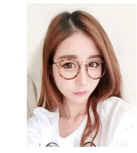 金属小箭头铆钉眼镜框复古椭圆框架男女士修脸平光镜近视眼镜框