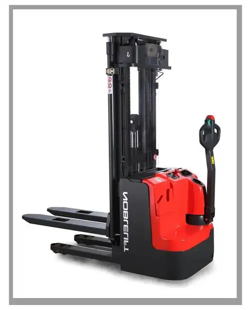 诺力noblelift电动叉车长手柄全电动堆高车液压搬运车装卸升高车托盘