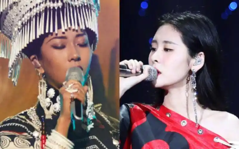 对比向吉克隽逸张碧晨混声音域对比a4f5