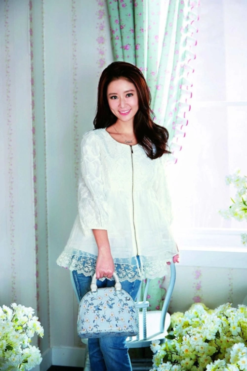 林心如代言芭依璐女装2015春装新款广告