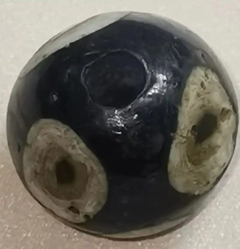 春秋-战国蜻蜓眼琉璃珠.蜻蜓眼61春秋-战国 蜻蜓眼,存在于我 - 抖音