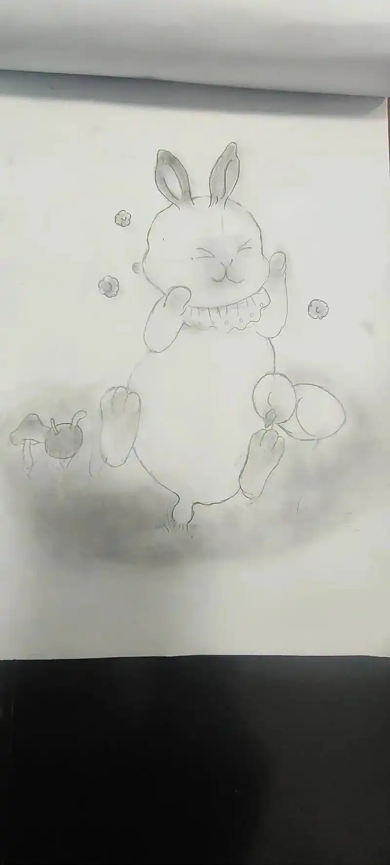 爱画画的小朋友 #素描#小画家  #自学画画  - 抖音