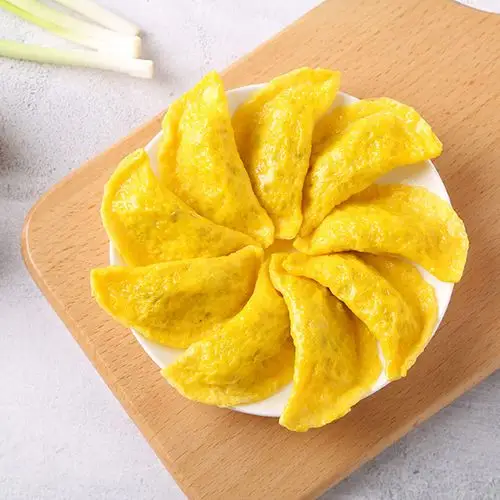 超好吃的黄金蛋饺加了马蹄更爽口