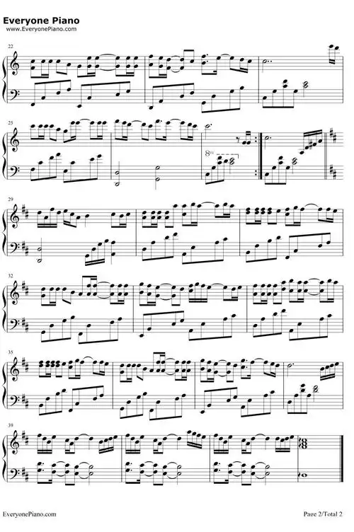 三生有幸钢琴谱-王俊凯姐姐站-王俊凯应援曲2