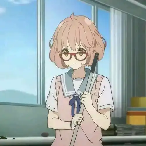 境界的彼方栗山未来头像图片各种表情各种萌