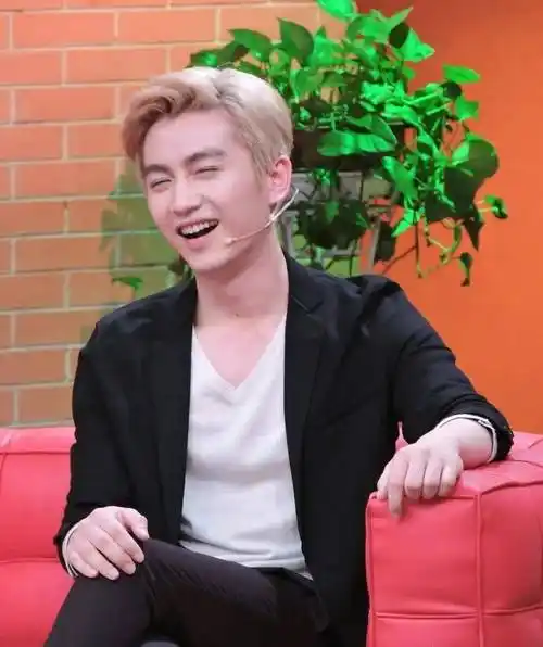 陈晓金发造型曝光,张佳宁曾爆料陈晓班上最抢手,女生都很喜欢他_网友