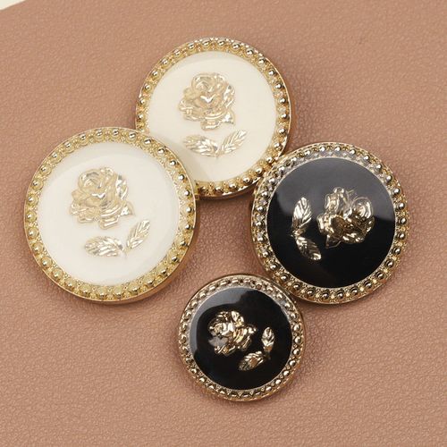 名媛百搭开衫扣高档扣子上档次金属纽扣女士衬衫连衣裙装饰钮扣