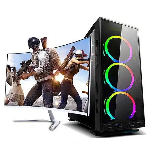 二手电脑主机i7高端i5 9400f吃鸡游戏组装机非水冷整机台式机全套