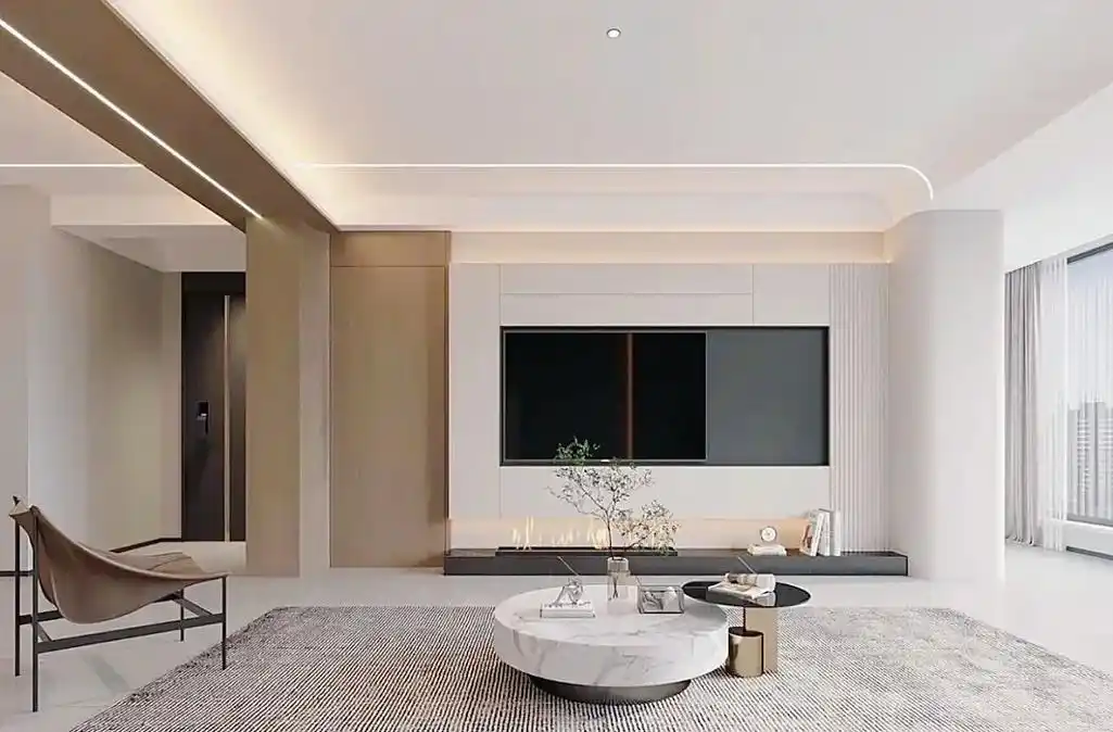 电视背景墙 #客厅背景墙 2023最新电视背景墙装修方案, - 抖音