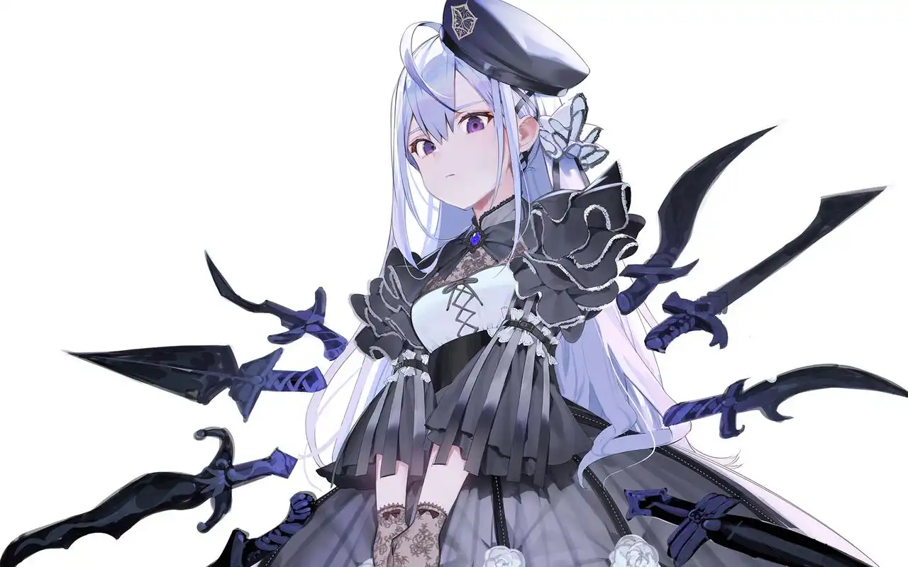 精致唯美动漫美女桌面壁纸高清大图预览1920x1200_卡通动漫下载_美桌