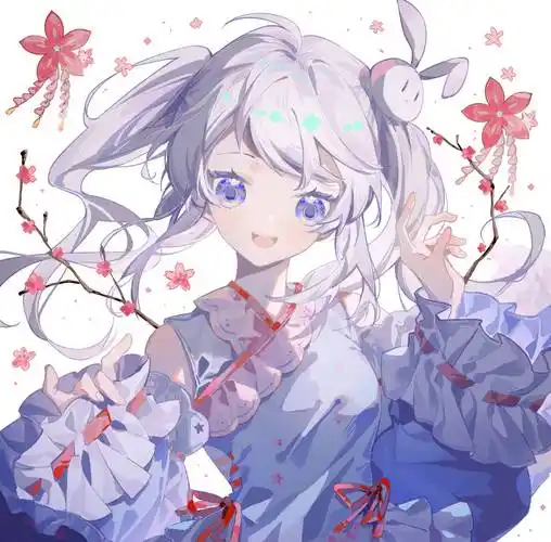 想要辐射是白发蓝瞳的妹妹