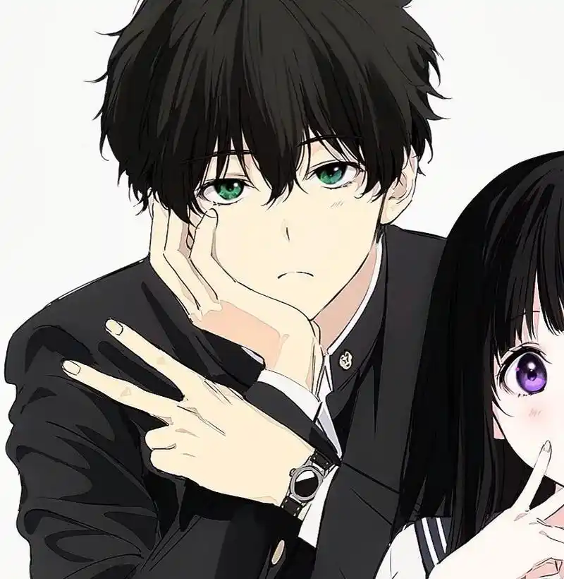 冰菓超甜情头.#头像分享 #动漫头像 #情侣头像 #超甜情头 - 抖音