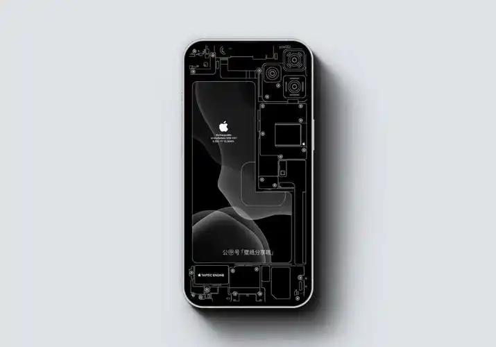 iphone 13系列拆解手机壁纸矢量绘制版个性壁纸
